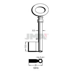 Llave en bruto JMA 1201G