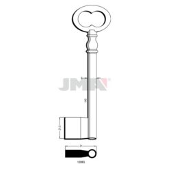 Llave en bruto JMA 1208G