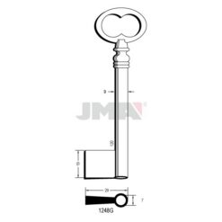 Llave en bruto JMA 1248G