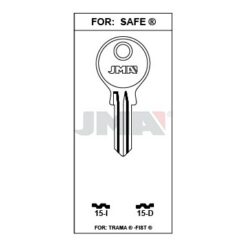 Llave en bruto JMA 15-I – vista agrupada