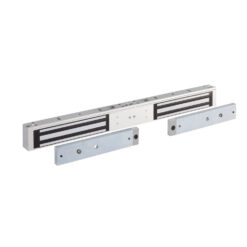 Maasland 17DSMDT | Ventosa electromagnética doble | 2.720 N | De sobreponer | Con señalización de bobina y estado de puerta, temporizador y LED