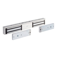 Maasland 37DSMDT | Ventosa electromagnética doble | 5.450 N | De sobreponer | Con señalización de bobina y estado de puerta, temporizador y LED