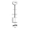 Llave en bruto JMA 1605G
