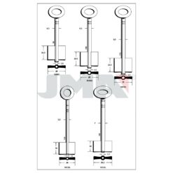 Llave en bruto JMA 1613G – vista agrupada