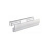 Maasland 37DZLC | Soporte en Z + L con tapa embellecedora para ventosa doble | Para puertas que abren hacia dentro