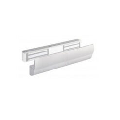 Maasland 37DZLC | Soporte en Z + L con tapa embellecedora para ventosa doble | Para puertas que abren hacia dentro