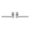 Artitec 05000 par de manillas Lido roseta ovalada inox mate