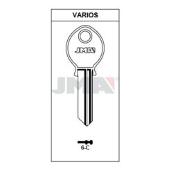 Llave en bruto JMA 6-C – vista agrupada