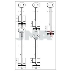 Llave en bruto JMA 626G – vista agrupada