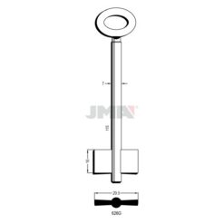 Llave en bruto JMA 626G