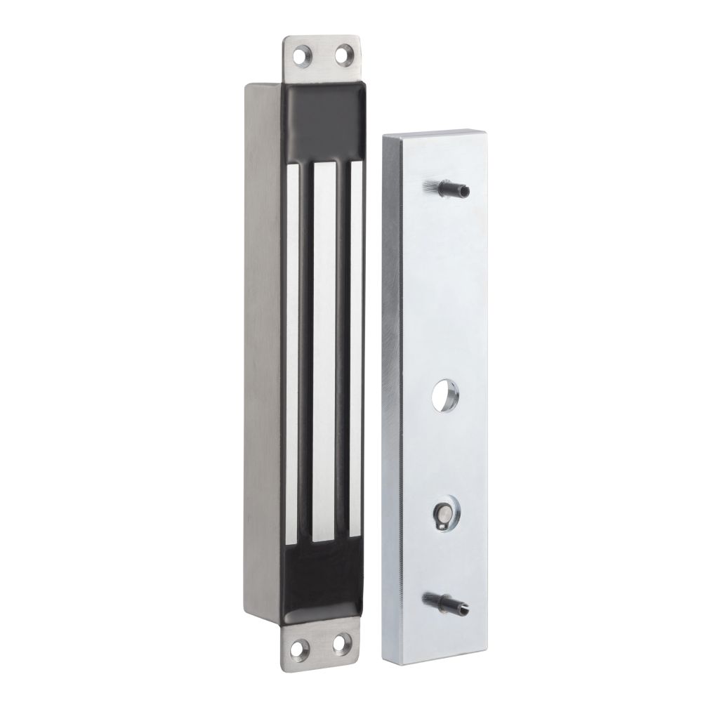Maasland 7WFM | Ventosa electromagnética simple | 1.360 N | De embutir | Con señalización de bobina