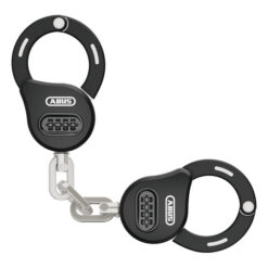 Abus Chain Claw 10 | Candado para bicicleta con 2 esposas cerrables por separado