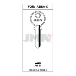 Llave en bruto JMA AB-11 – vista agrupada
