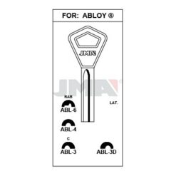 Llave en bruto JMA ABL-6 – vista agrupada