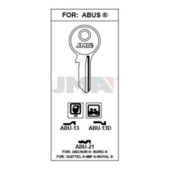 Llave en bruto JMA ABU-13 – vista agrupada