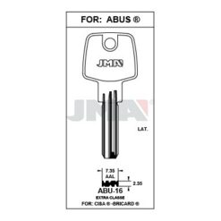 Llave en bruto JMA ABU-16 – vista agrupada
