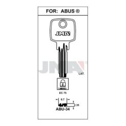 Llave en bruto JMA ABU-34 – vista agrupada