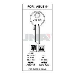 Llave en bruto JMA ABU-42 – vista agrupada