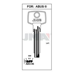 Llave en bruto JMA ABU-96 – vista agrupada