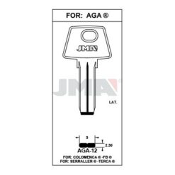 Llave en bruto JMA AGA-12 – vista agrupada