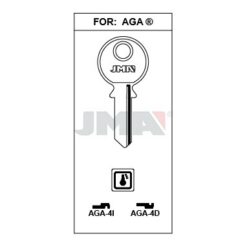 Llave en bruto JMA AGA-4D – vista agrupada