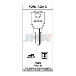 Llave en bruto JMA AGA-9I – vista agrupada