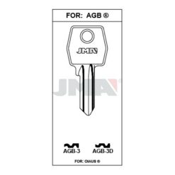 Llave en bruto JMA AGB-3D – vista agrupada