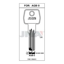 Llave en bruto JMA AGB-5 – vista agrupada