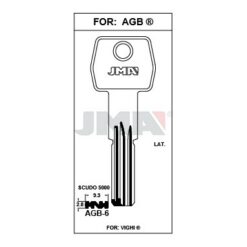 Llave en bruto JMA AGB-6 – vista agrupada