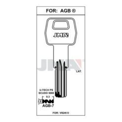 Llave en bruto JMA AGB-7 – vista agrupada