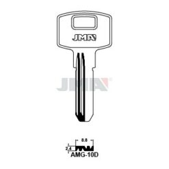 Llave en bruto JMA AMG-10D