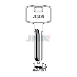 Llave en bruto JMA AMG-12D