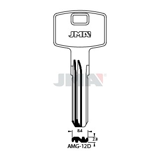 Llave en bruto JMA AMG-12D