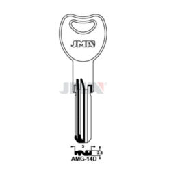 Llave en bruto JMA AMG-14D