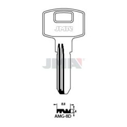 Llave en bruto JMA AMG-8D