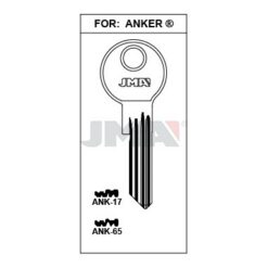 Llave en bruto JMA ANK-17 – vista agrupada