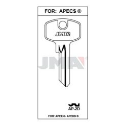 Llave en bruto JMA AP-2D – vista agrupada