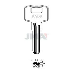 Llave en bruto JMA AP-3D