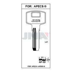 Llave en bruto JMA AP-5D – vista agrupada