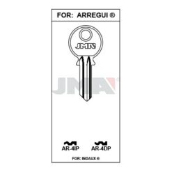 Llave en bruto JMA AR-4DP – vista agrupada