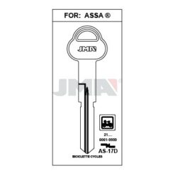 Llave en bruto JMA AS-17D – vista agrupada