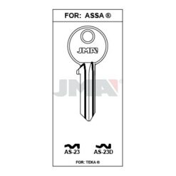 Llave en bruto JMA AS-23 – vista agrupada