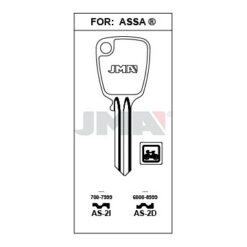 Llave en bruto JMA AS-2D – vista agrupada