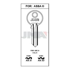 Llave en bruto JMA AS-3D – vista agrupada