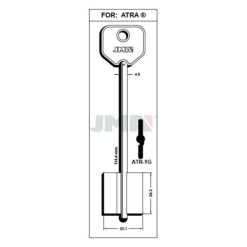 Llave en bruto JMA ATR-1G – vista agrupada
