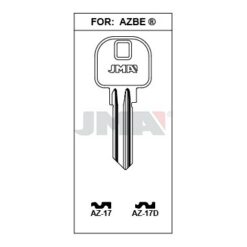 Llave en bruto JMA AZ-17D – vista agrupada