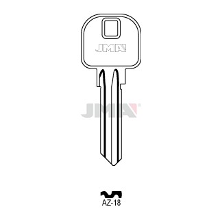 Llave en bruto JMA AZ-18