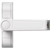 Abus 2410 | Cerrojo de sobreponer para ventana con llave | Para una hoja