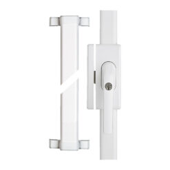 Abus FOS650 | Cierre central | Cerrojo de barras de 3 puntos para ventanas y puertas de terraza
