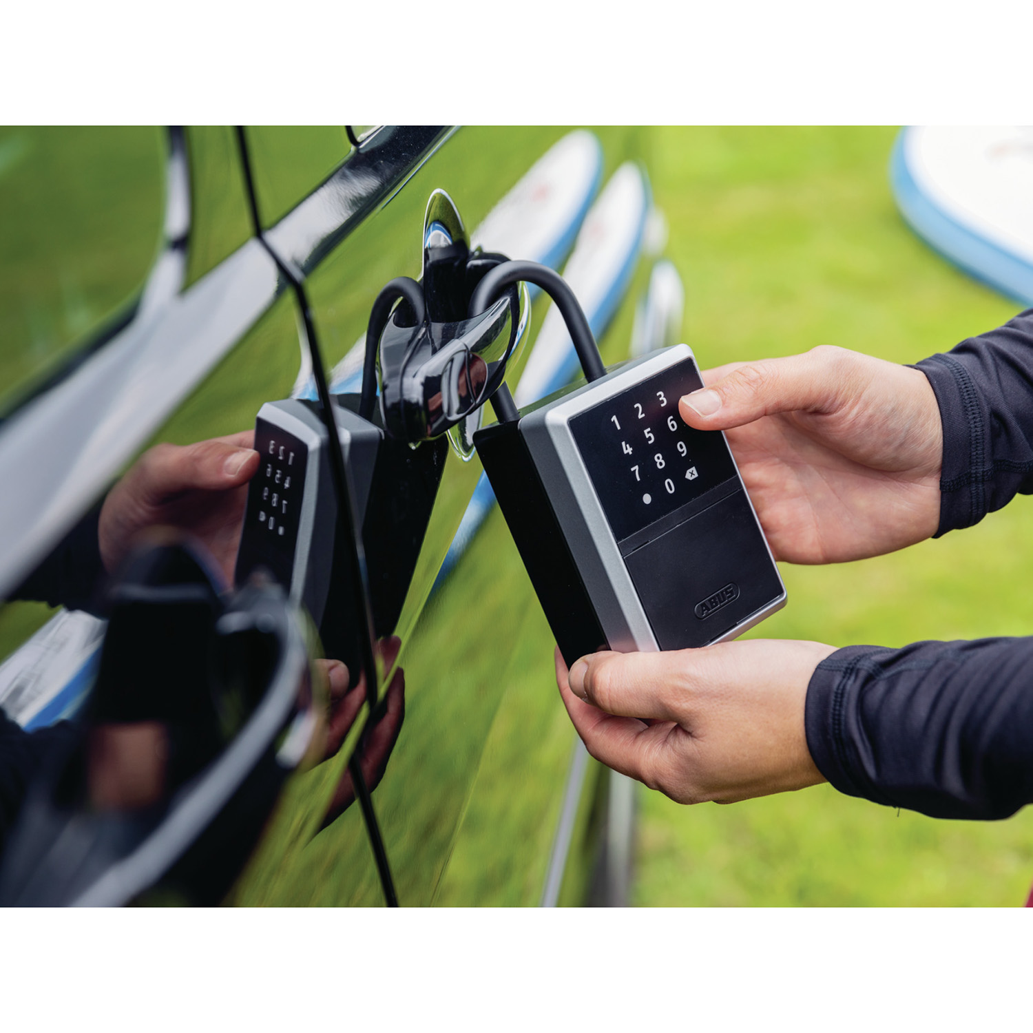 Abus Keygarage 797 ONE | Caja de llaves inteligente con arco